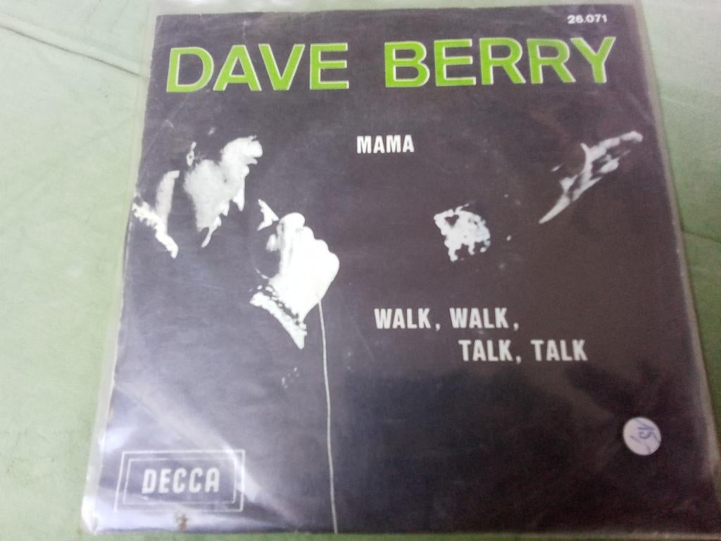 Dave Berry.                 Mama.    Gereserveerd, Gebruikt, Verzenden, 7 inch, Single