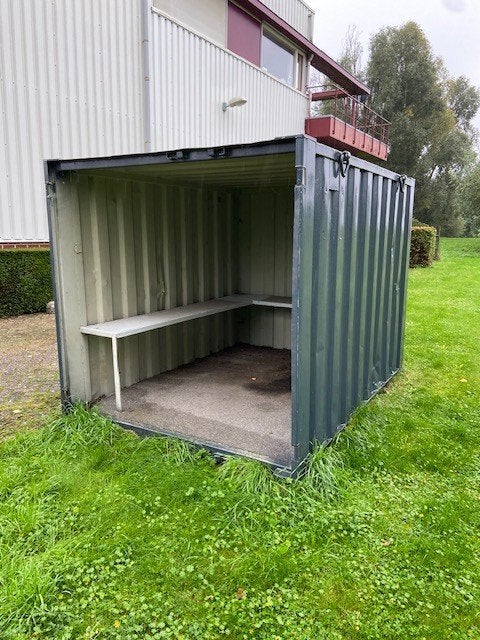abri rookhok hanghok dugout, Sport en Fitness, Ophalen of Verzenden, Gebruikt