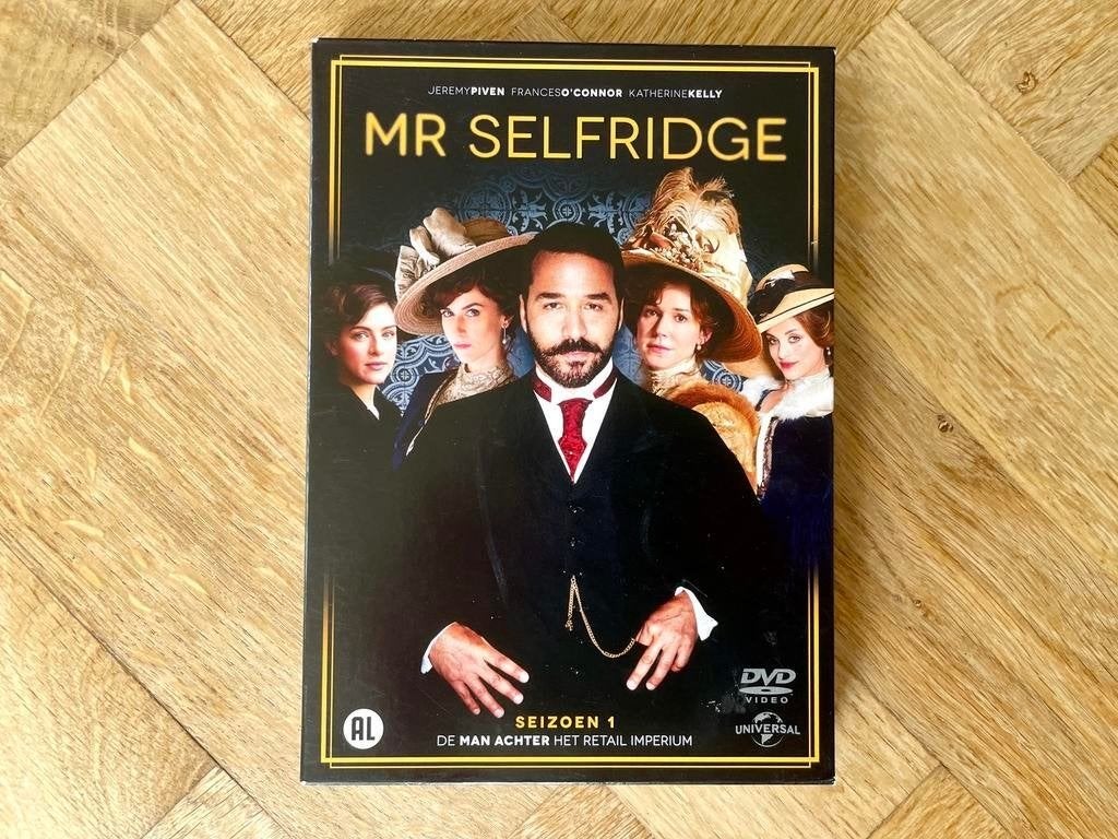 Mr. Selfridge - Seizoen 1 op DVD (krasvrij, met NL), Engels, Seizoen 1, Alle leeftijden, Nederlands