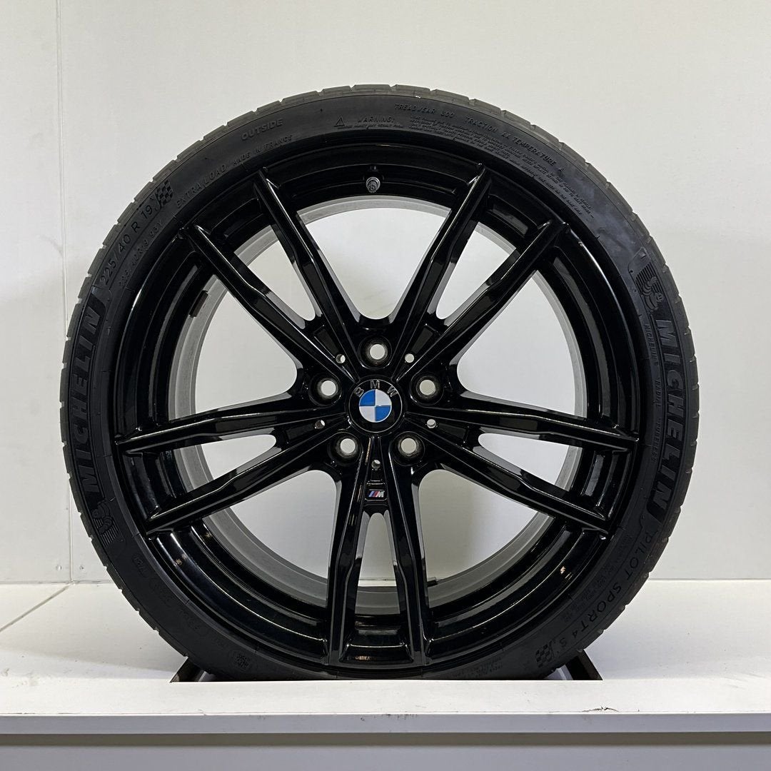 BMW 2 3 4 SERIE G20 G21 G22 G23 G42 BREEDSET VELGEN + ZOMERB, 19 inch, Gebruikt, -, -