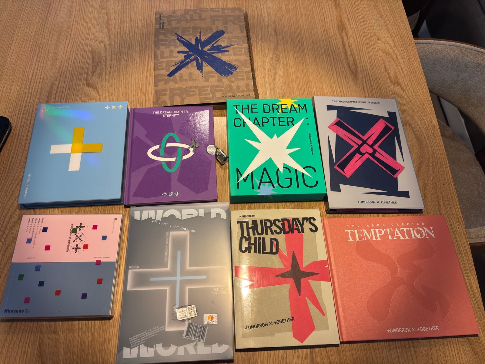 Collectie Tomorrow by Together (TXT) albums, Ophalen of Verzenden, Gebruikt, K-pop