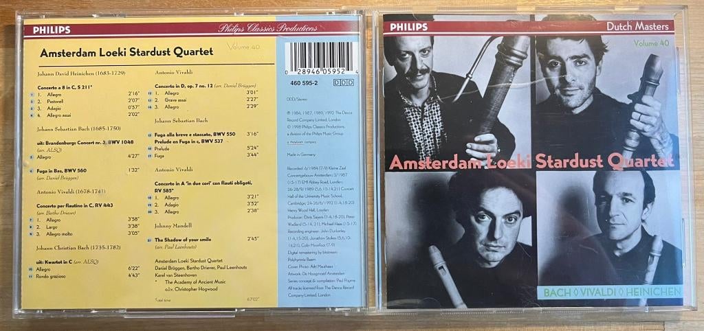 CD - Blokfluitensemble Loeki Stardust, Verzenden, Barok, Zo goed als nieuw, Overige typen