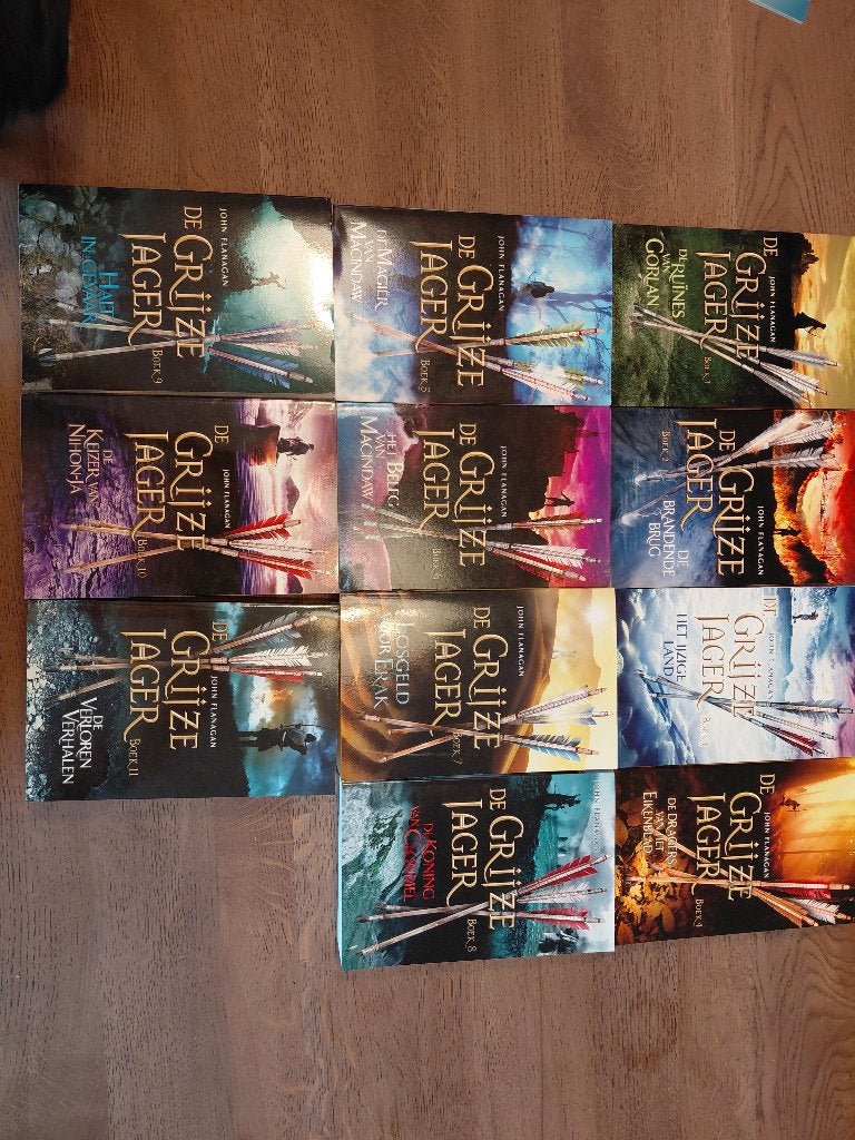 Boeken De Grijze Jager deel 1 tot en met 11, Ophalen, Zo goed als nieuw, Populaire fictie