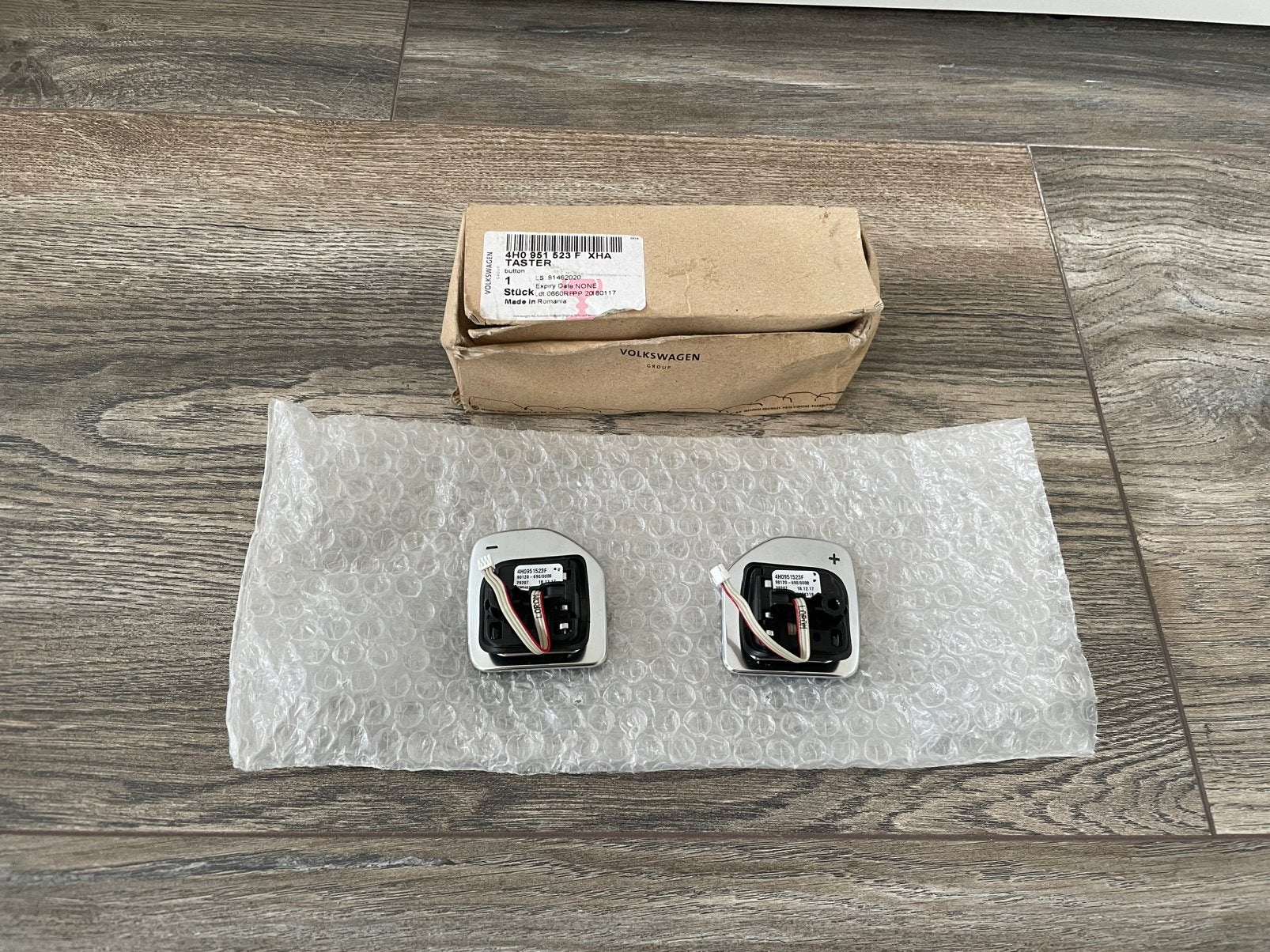 Audi/VW schakelflippers Tiptronic 4H0951523FXHA NIEUW