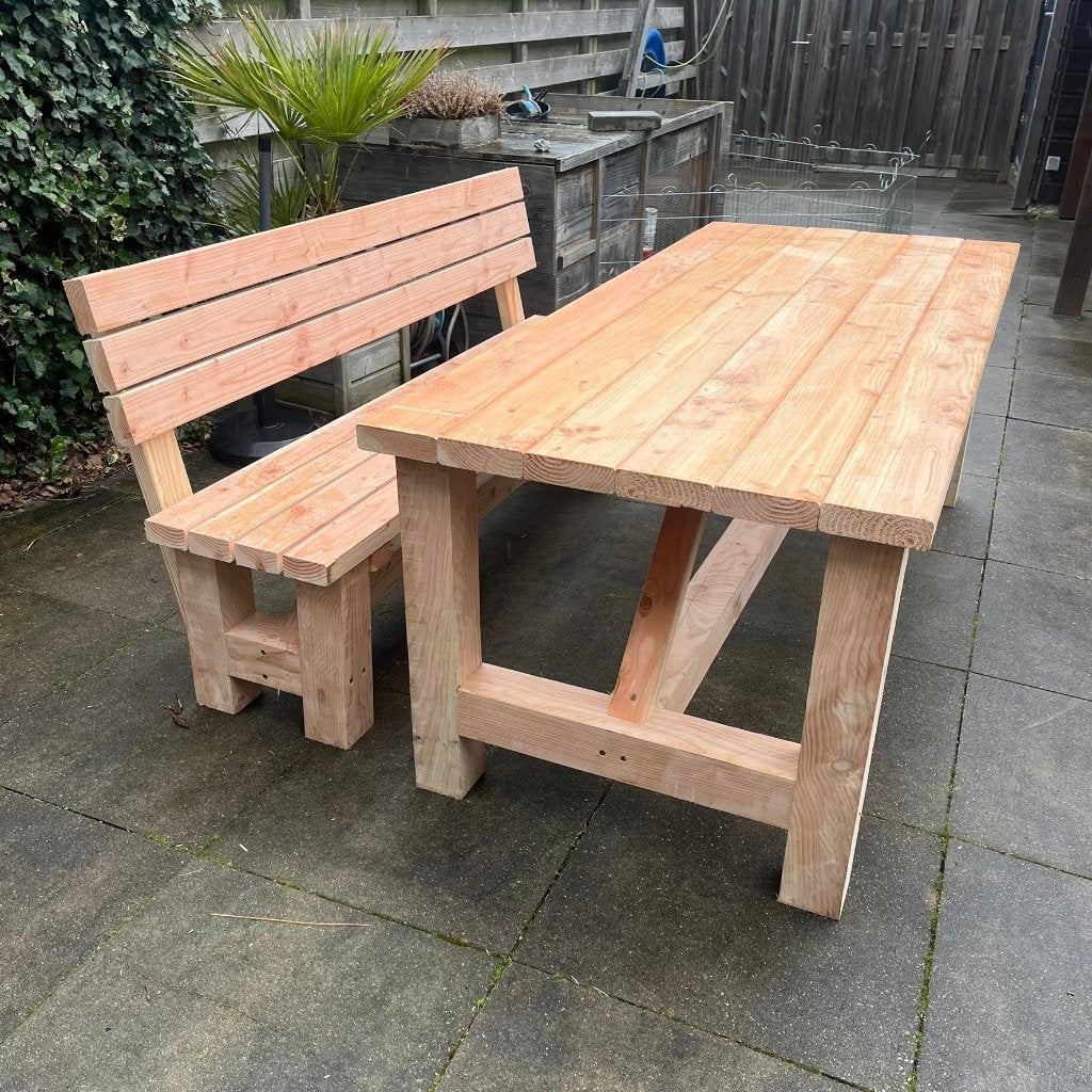 stevige tuintafels nieuw, Ophalen of Verzenden, Nieuw, Rechthoekig, Hout
