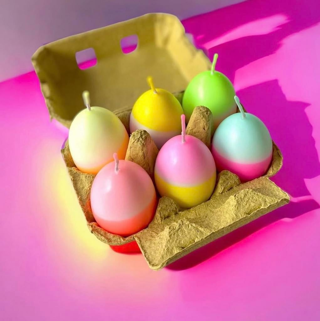 Candle Eggs, Ophalen of Verzenden, Zo goed als nieuw, Overige materialen, Minder dan 25 cm
