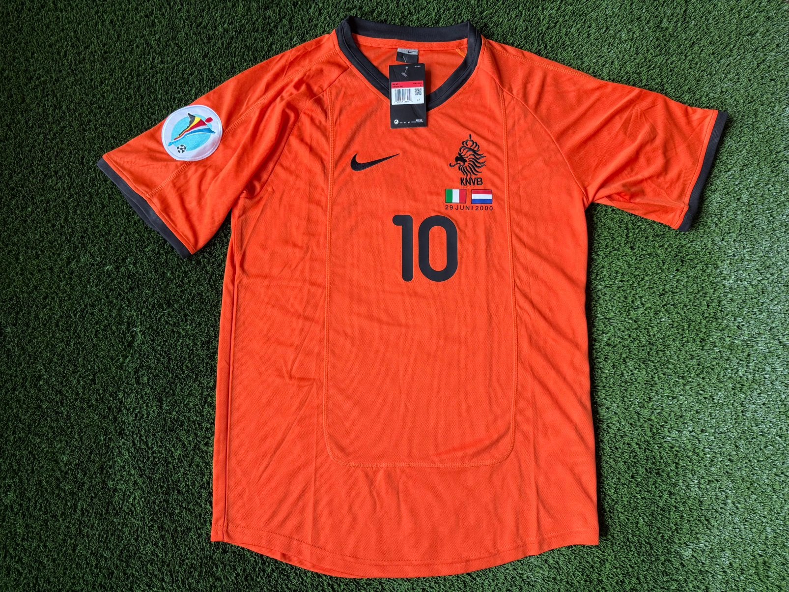 Shirt L - D. Bergkamp - Nederlands Elftal, Verzamelen, Sportartikelen en Voetbal, Verzenden, Nieuw, Buitenlandse clubs, Shirt