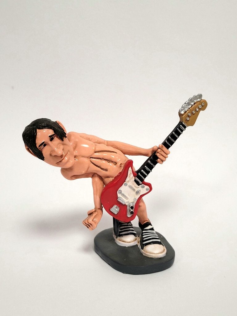John Frusciante Red Hot Chili Peppers beeldje Stratford deco, Info@deconoord.nl, Deco Noord, Nieuw, Ophalen of Verzenden