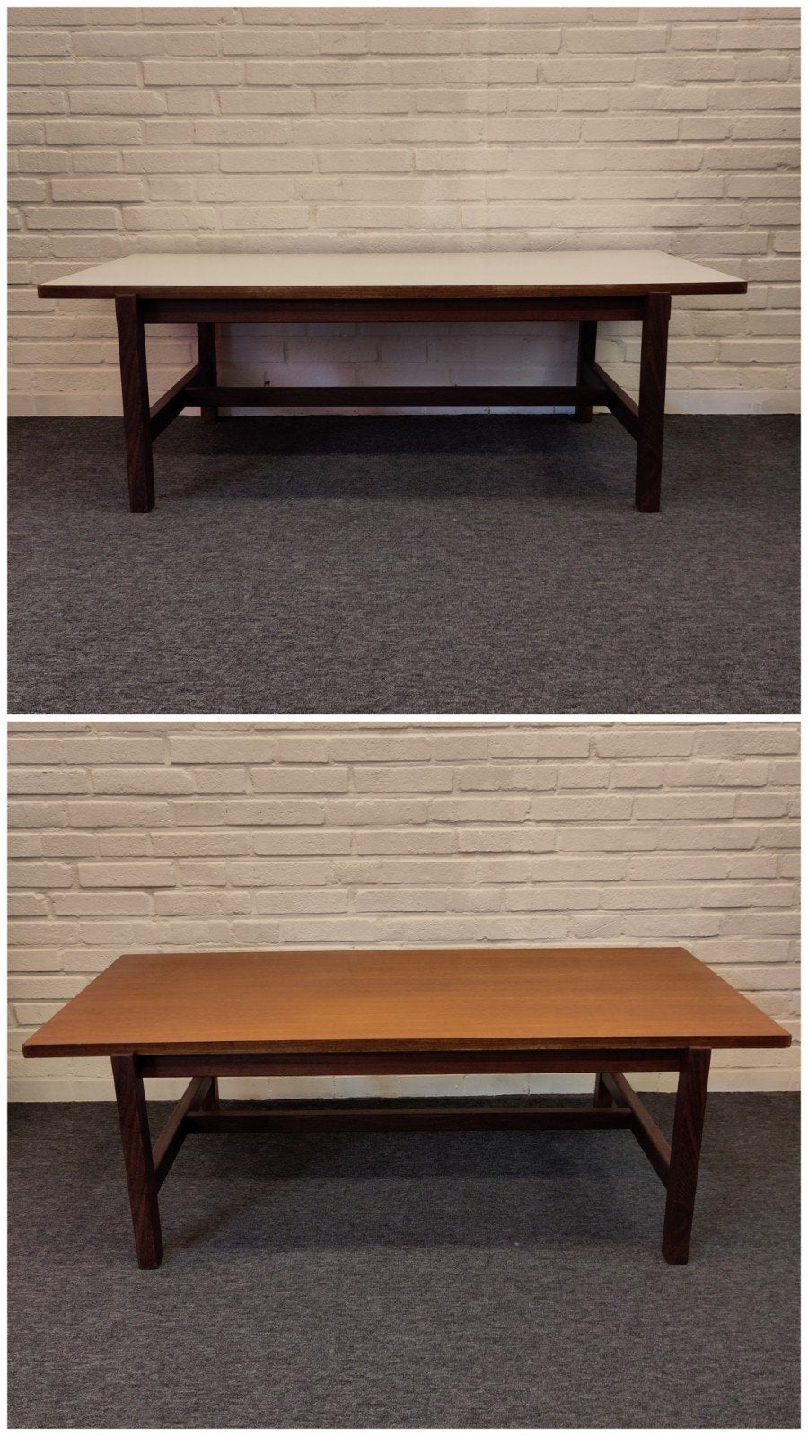 Pastoe Cees Braakman Japan salontafel TH08, Gebruikt, 100 tot 150 cm, Overige materialen, 50 tot 100 cm