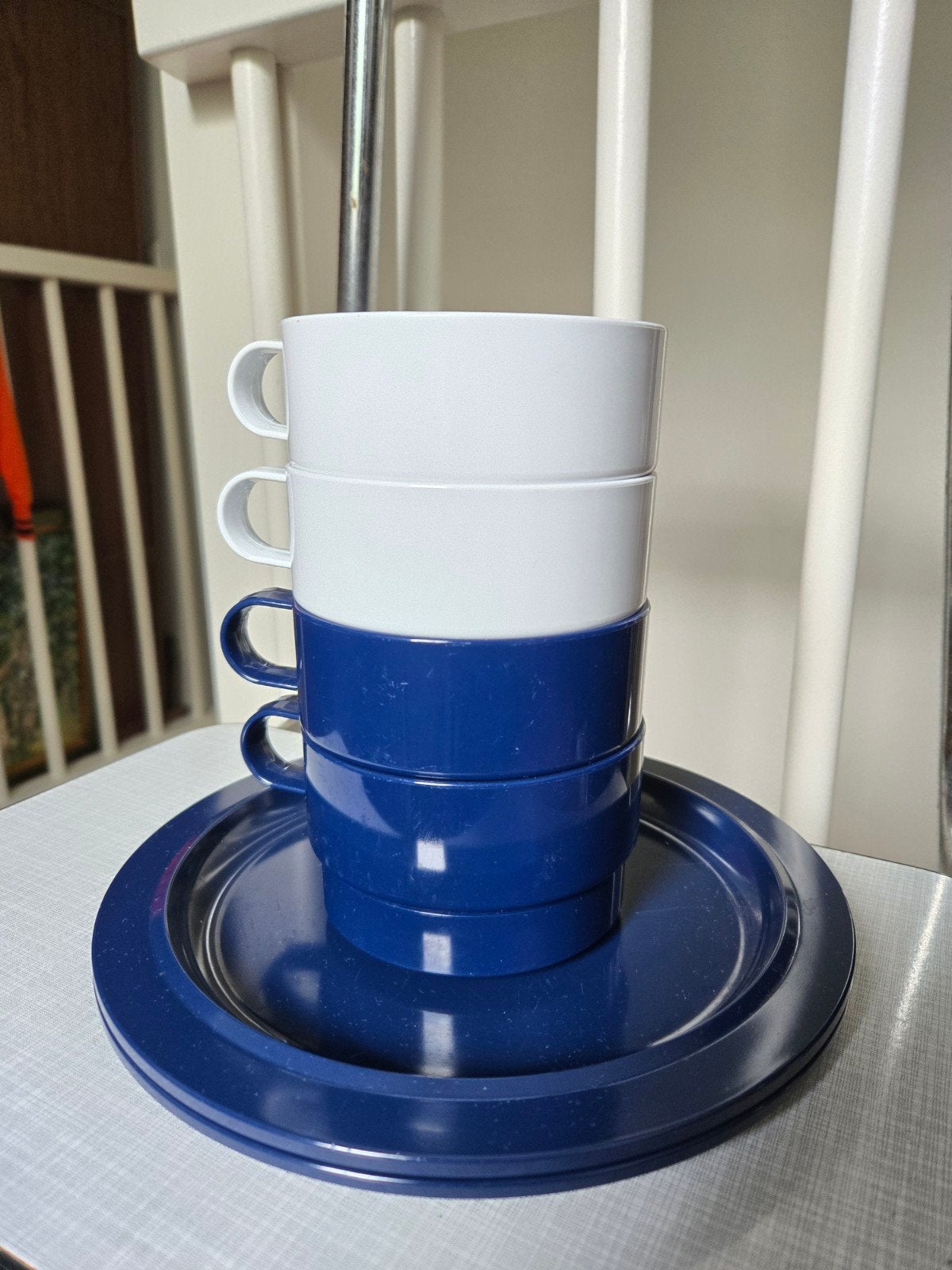 Mepal Koen de Winter servies: 4 soepkommen en 2 borden, Ophalen of Verzenden