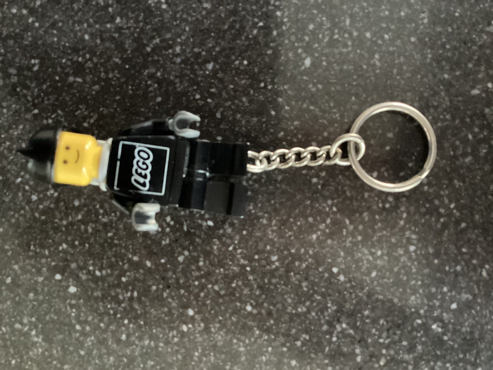 Lego brandweerman sleutelhanger minifiguur minifiguren, Ophalen of Verzenden, Zo goed als nieuw