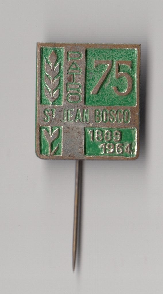 Patro St Jean Bosco speldje, Verzamelen, Gebruikt, Niet vindbaar, Niet vindbaar, Speldje of Pin