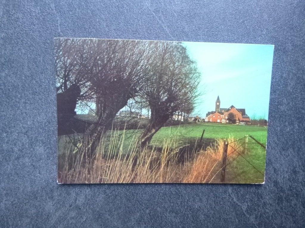 Wernhout, panorama 1978, Verzamelen, Verzenden, 1960 tot 1980, Gelopen, Noord-Brabant