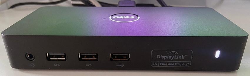 Dell D3100, USB 3.0, Ultra HD notebook docking station, Computers en Software, Dockingstations, Ophalen, Docking station, DELL