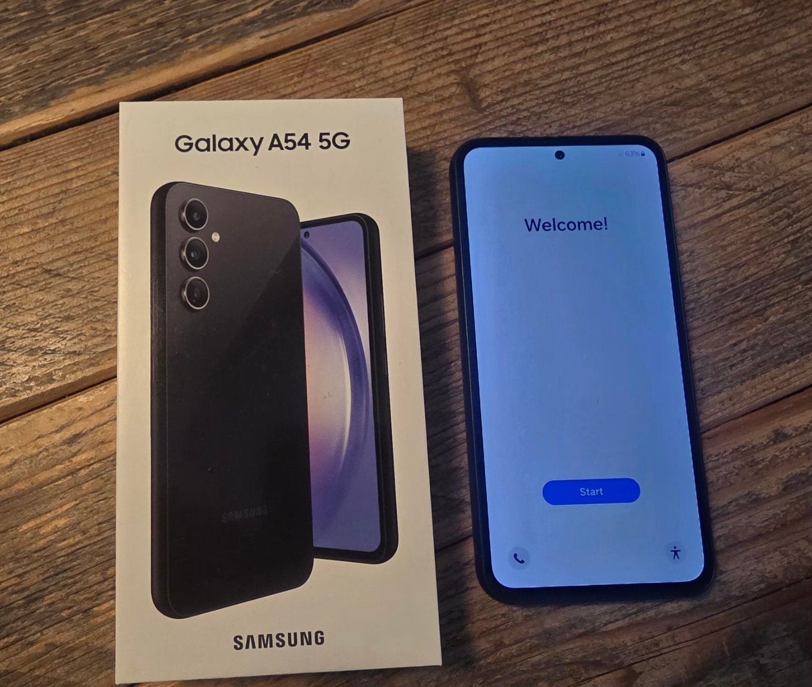Samsung Galaxy A54 5G 256GB, Zwart, Touchscreen, Ophalen of Verzenden, Zo goed als nieuw