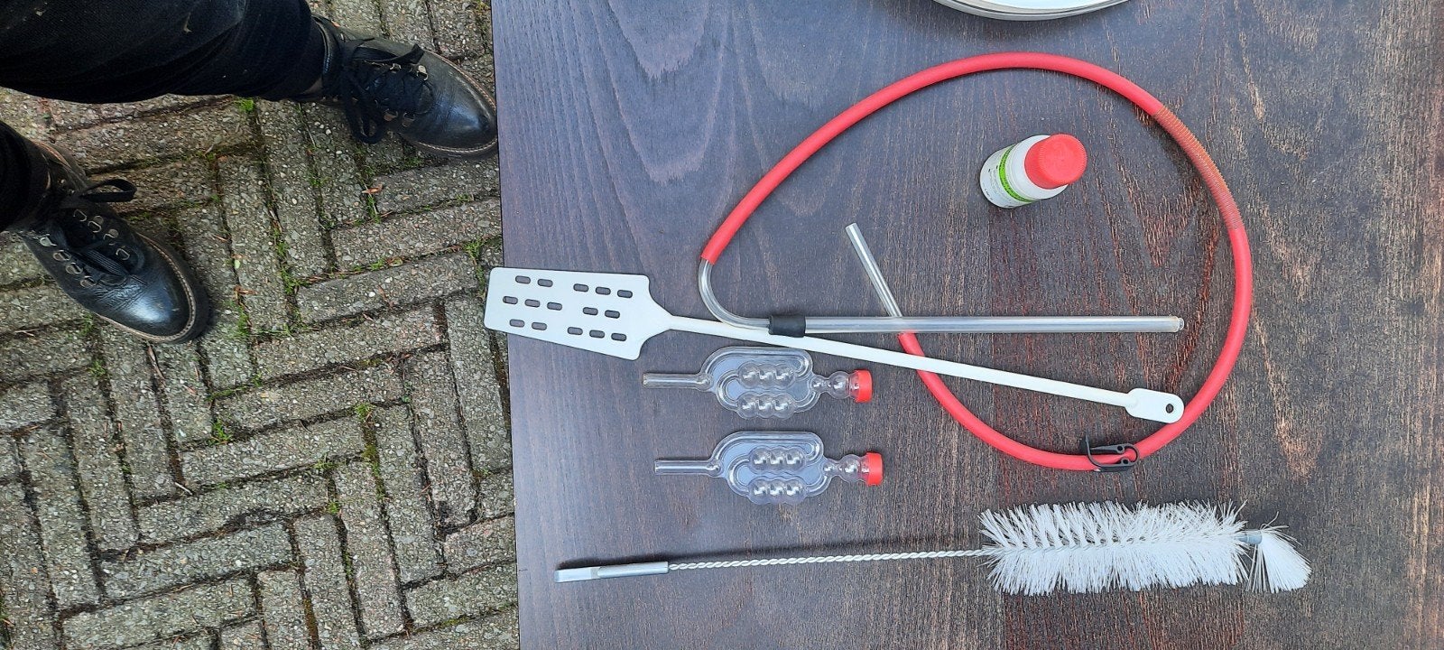 Brouwmarkt bierbrouw starterspakket, Ophalen of Verzenden, Gebruikt