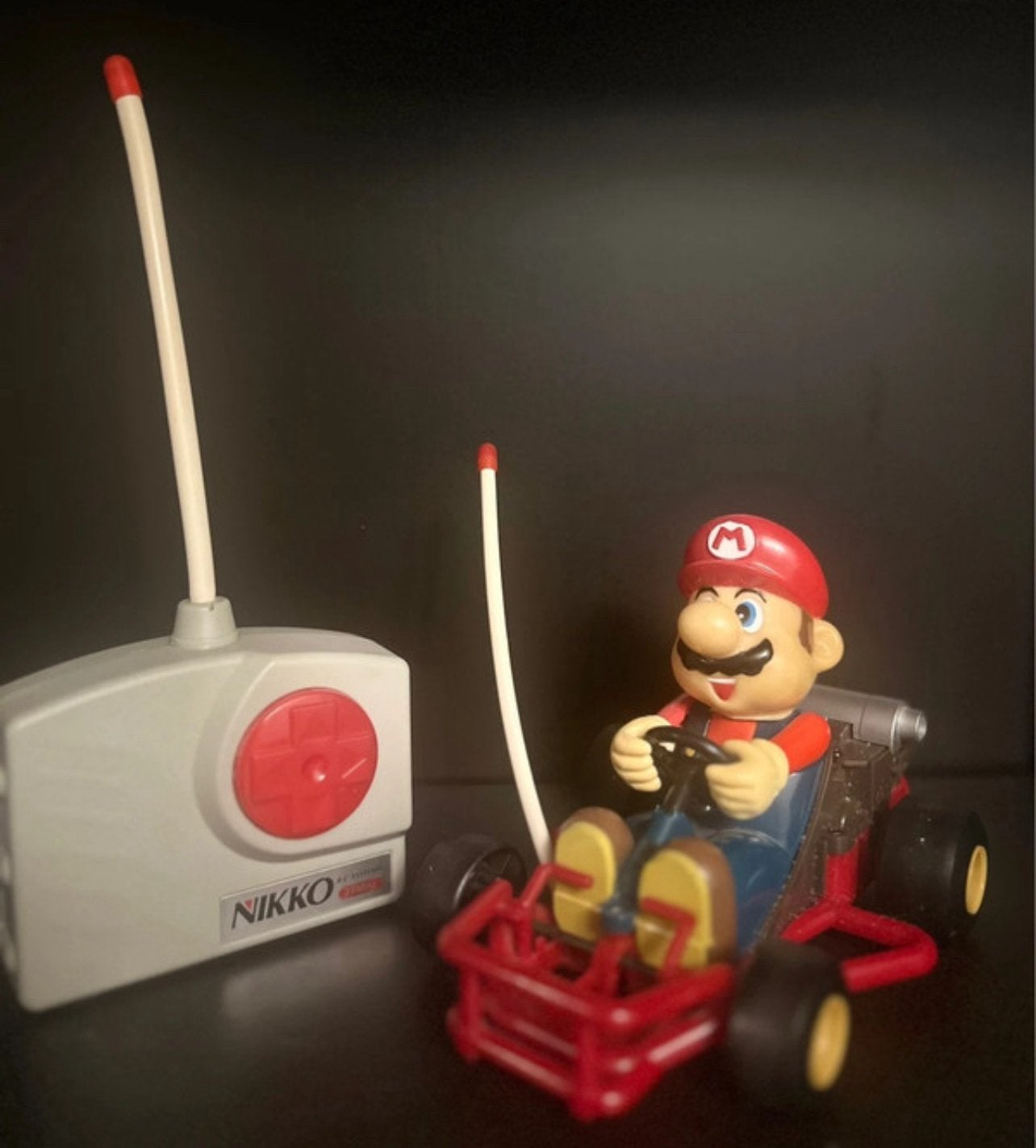 Nintendo mario kart bestuurbare auto (collector item), Ophalen of Verzenden, Zo goed als nieuw