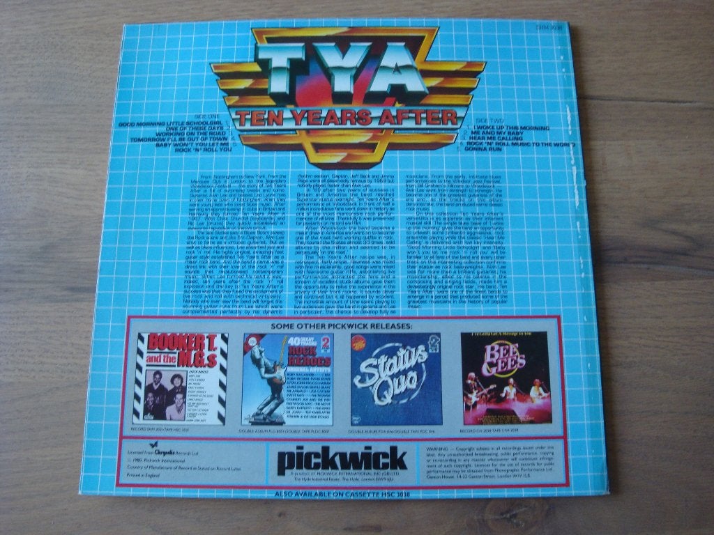 LP elpee vinyl Ten years after 1980, LP, Overige genres, Ophalen of Verzenden, Zo goed als nieuw