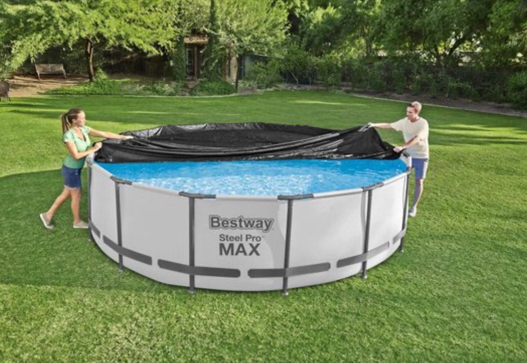 Bestway afdekzeil zwembad 4,57m, Minder dan 80 cm, Overige typen, Rond, 300 cm of meer
