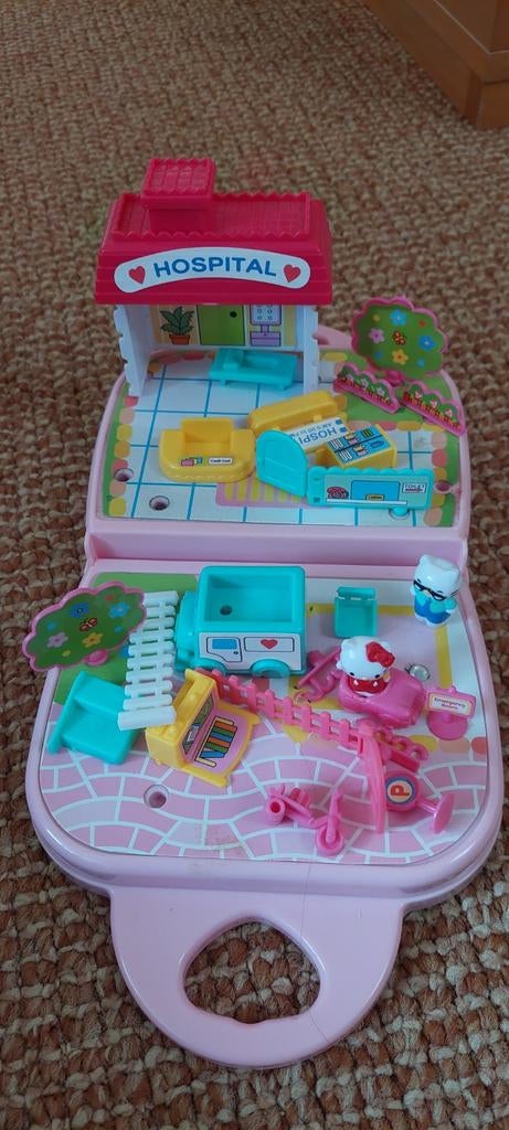 Hello kitty hospitaal in gebruikte staat, Ophalen of Verzenden, Gebruikt, Meisje