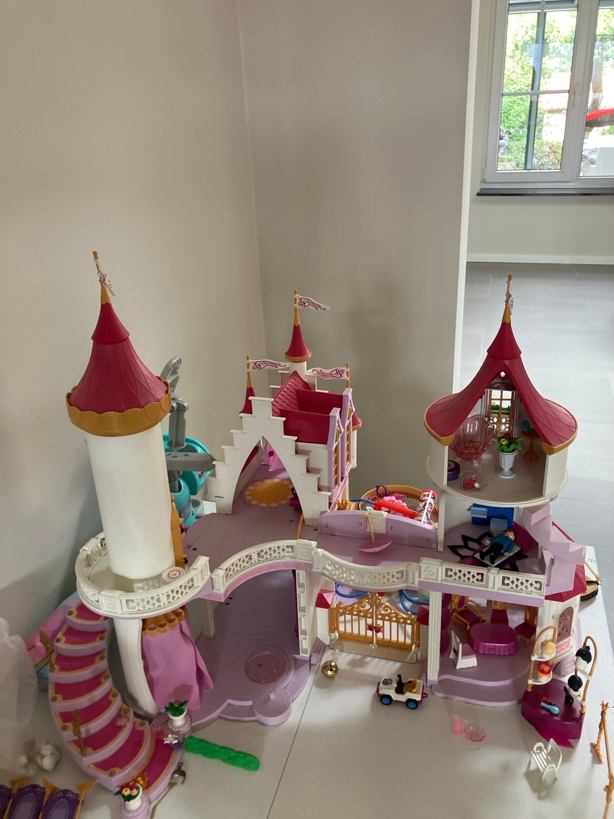 Playmobil Prinsessenkasteel 5142 met accessoires, Ophalen, Complete set, Zo goed als nieuw, Kasteel/Fort