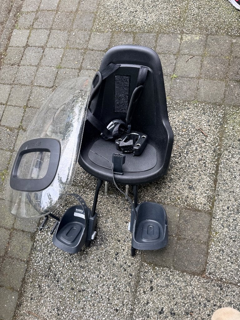 Fiets stoel, Ophalen, Gebruikt, 0 t/m 18 kg, Voorzitje
