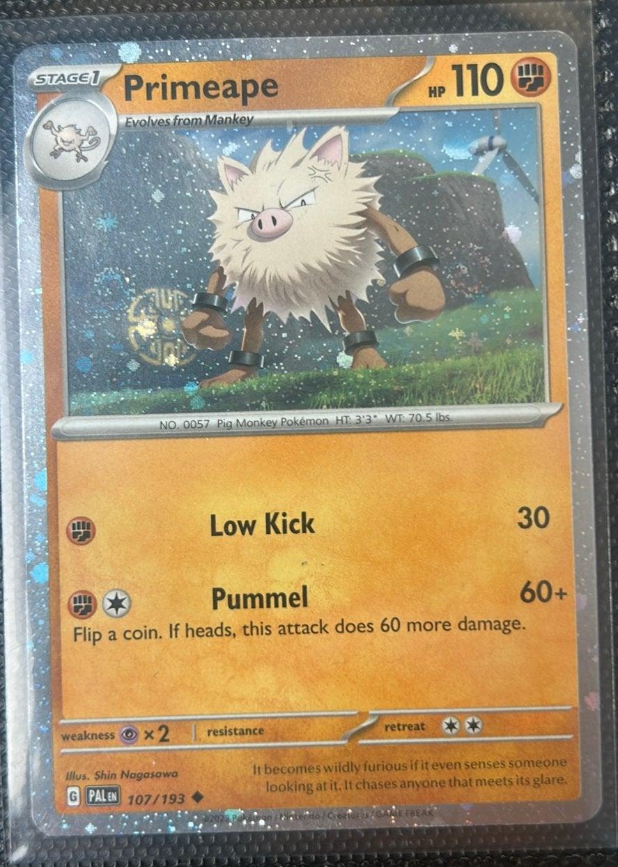 Primeape pal107, Verzenden, Zo goed als nieuw