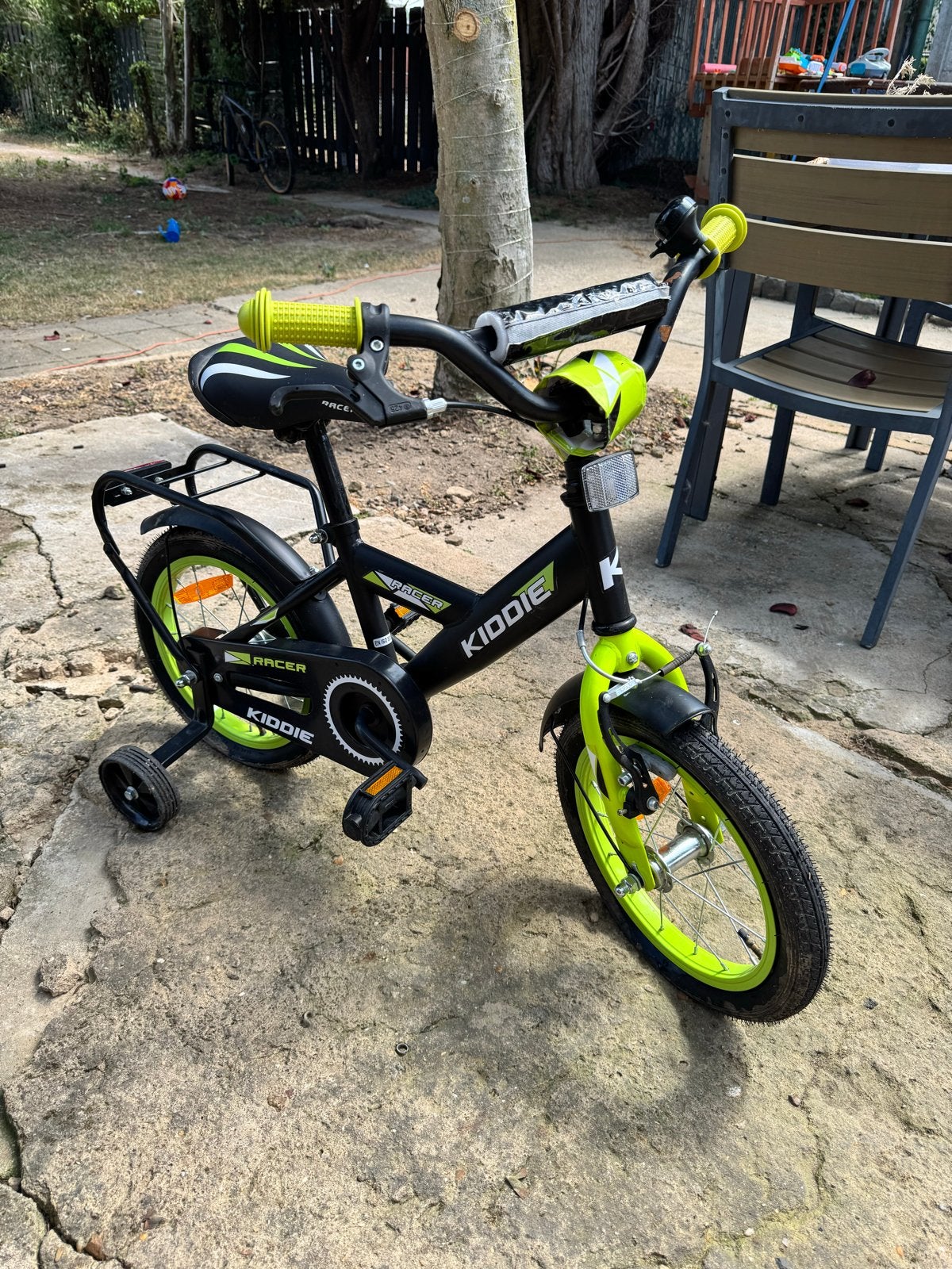 Jongensfiets 12 inch - Kan nog een ronde mee!, Ophalen, Terugtraprem, Zijwieltjes, Gebruikt