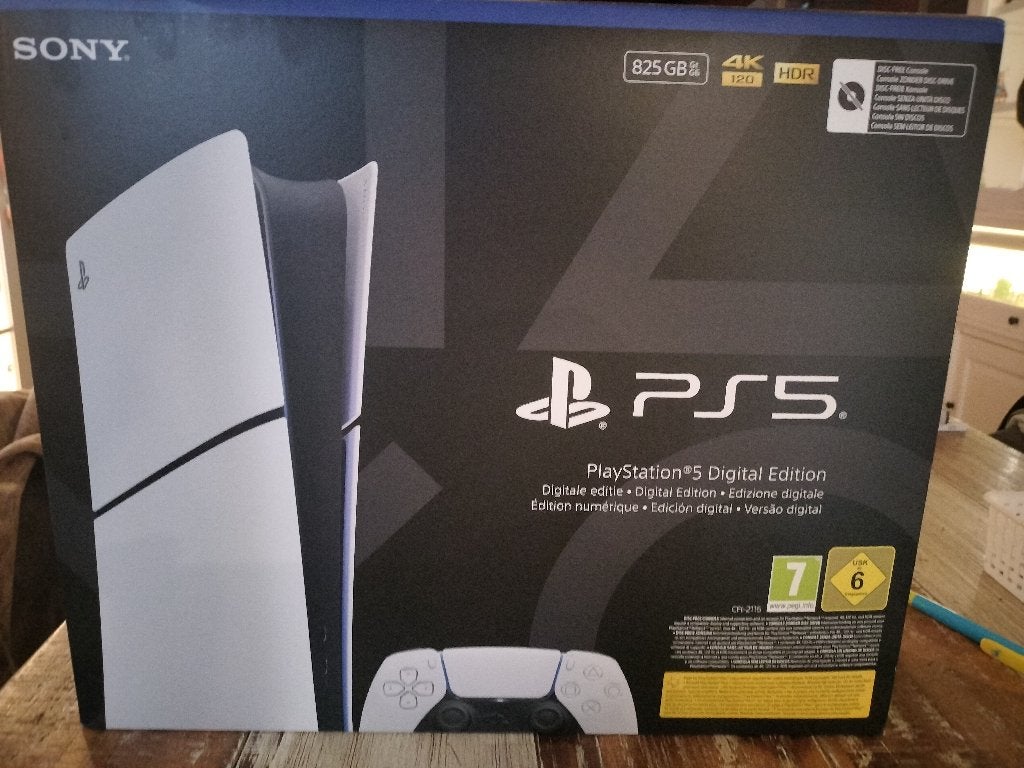 Playstation 5 Digitale Editie 825GB 4K120 HDR, Ophalen, Nieuw, Playstation 5 Digital