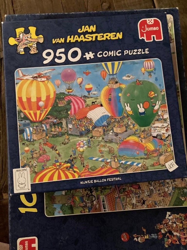Jan van Haasteren - Nijntje ballon festival 950 stukjes, Ophalen of Verzenden, 500 t/m 1500 stukjes, Zo goed als nieuw, Legpuzzel