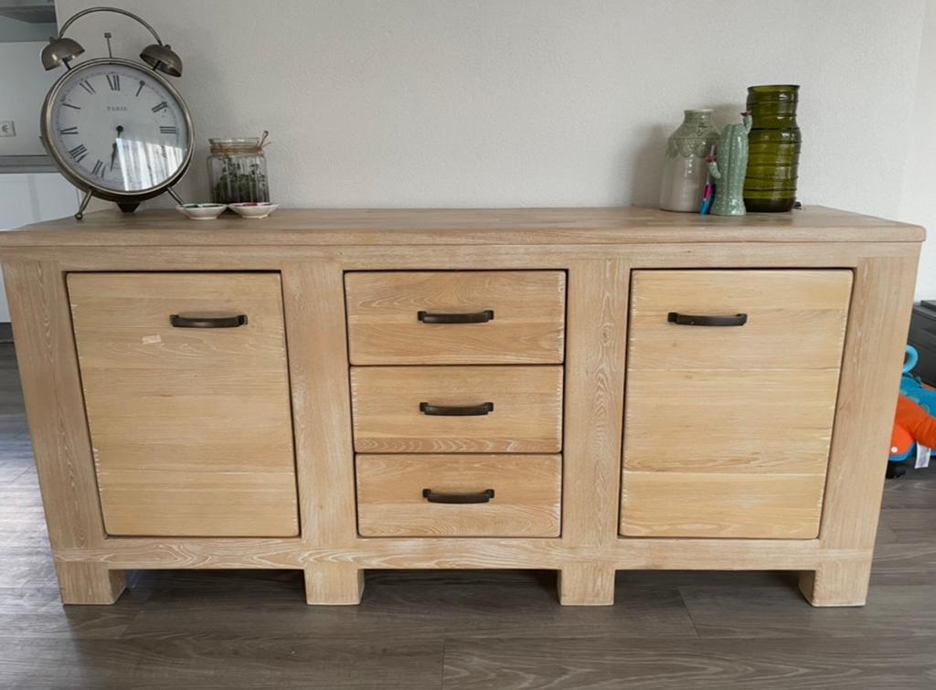 Set van 3: dressoir, tv meubel en boekenkast, Huis en Inrichting, Kasten | Dressoirs, Ophalen, Gebruikt, 25 tot 50 cm