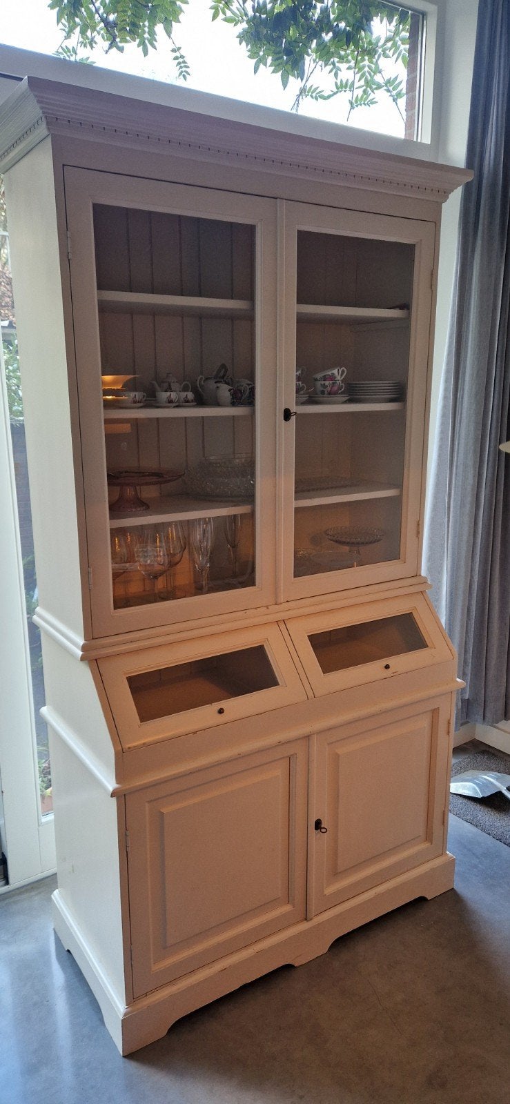 Riviera Maison buffetkast (moet snel weg!), Huis en Inrichting, Ophalen, 100 tot 150 cm, Klassiek, Riviera Maison, Overige houtsoorten