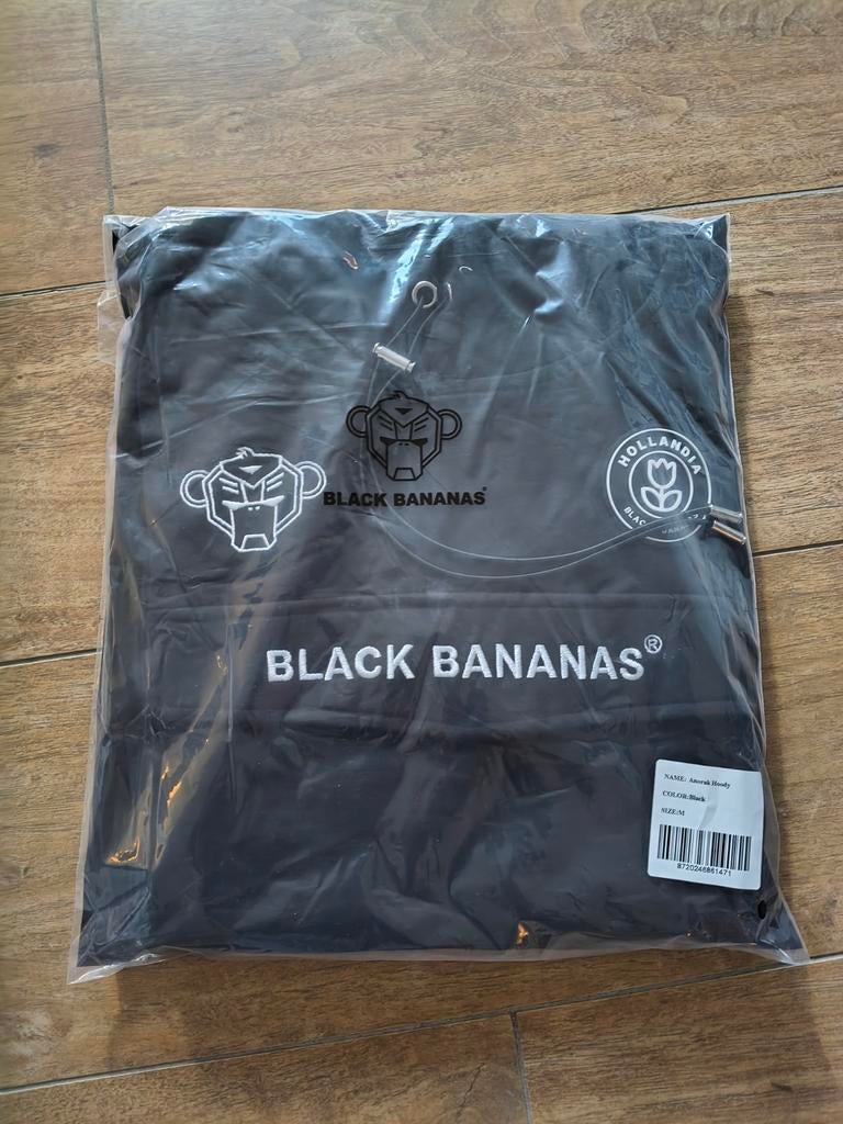 Black Bananas joggingbroek en hoodie NIEUW, Kleding | Heren, Sportkleding, Zwart, Nieuw, Ophalen of Verzenden, Black Bananas