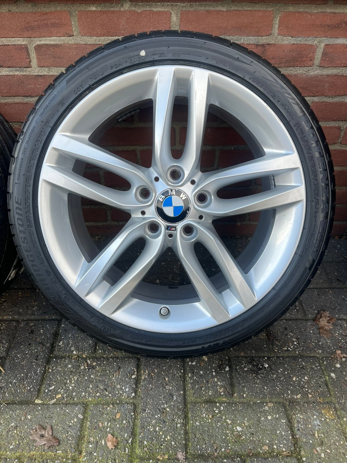 18 Inch Breedset Origineel Bmw 1 Serie F20 F21 461M TPMS, Ophalen, 18 inch, Banden en Velgen, 2289CC