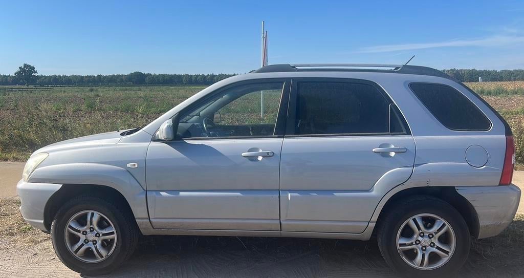 Kia Sportage 2.0 2WD 2007 Grijs, Auto's, Kia, 1442 kg, 4 cilinders, Origineel Nederlands, 75 €/maand
