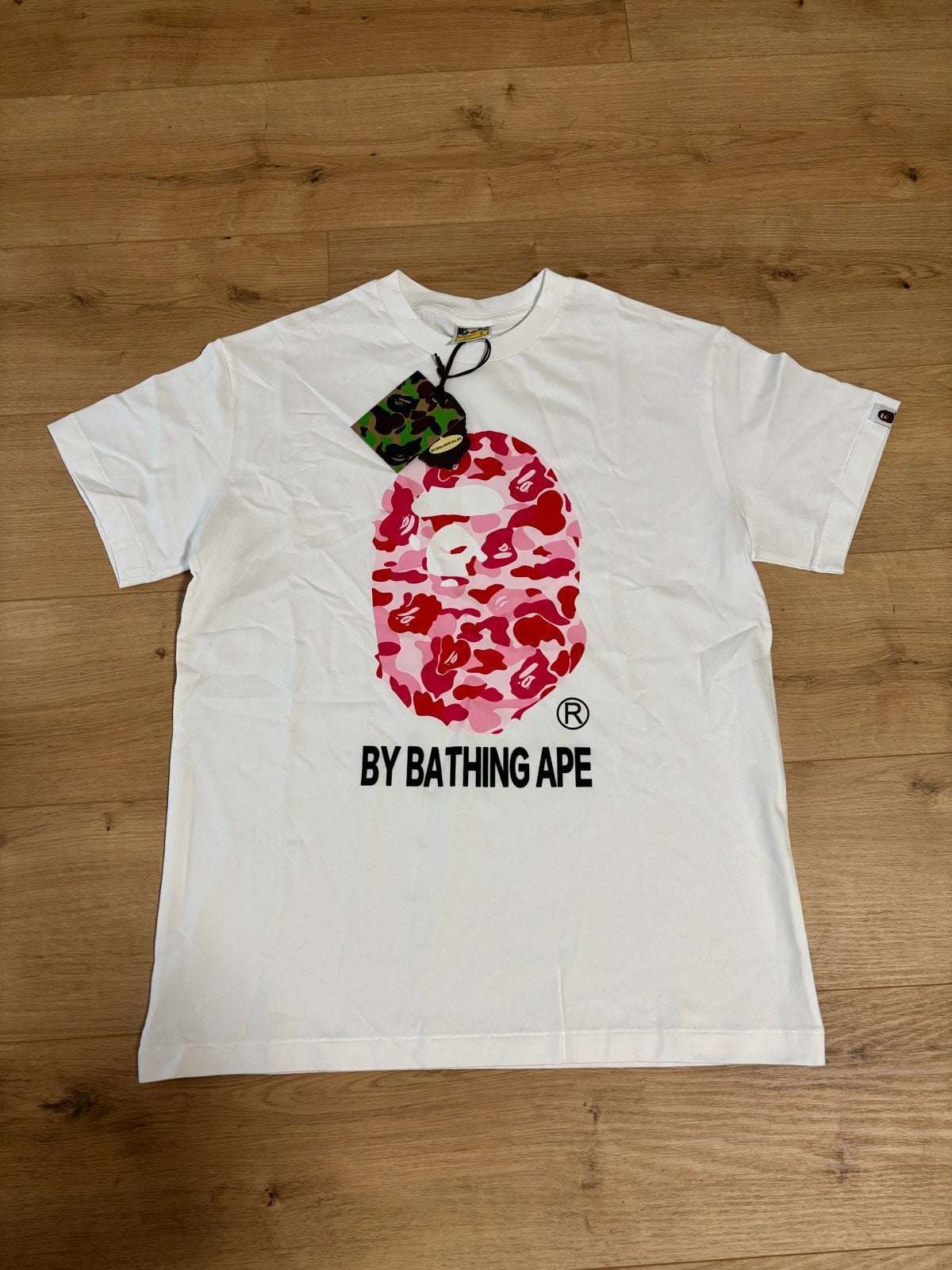 A Bathing Ape BAPE T-shirt Maat L, Kleding | Heren, Verzenden, Nieuw, Maat 52/54 (L), Wit