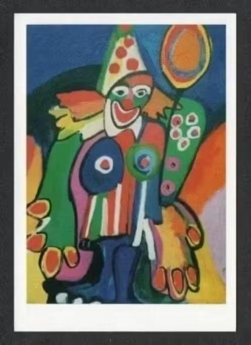 Ansichtkaart Maya Wildevuur Clown., Ophalen of Verzenden, 1980 tot heden, Ongelopen, Ambachten of Beroep