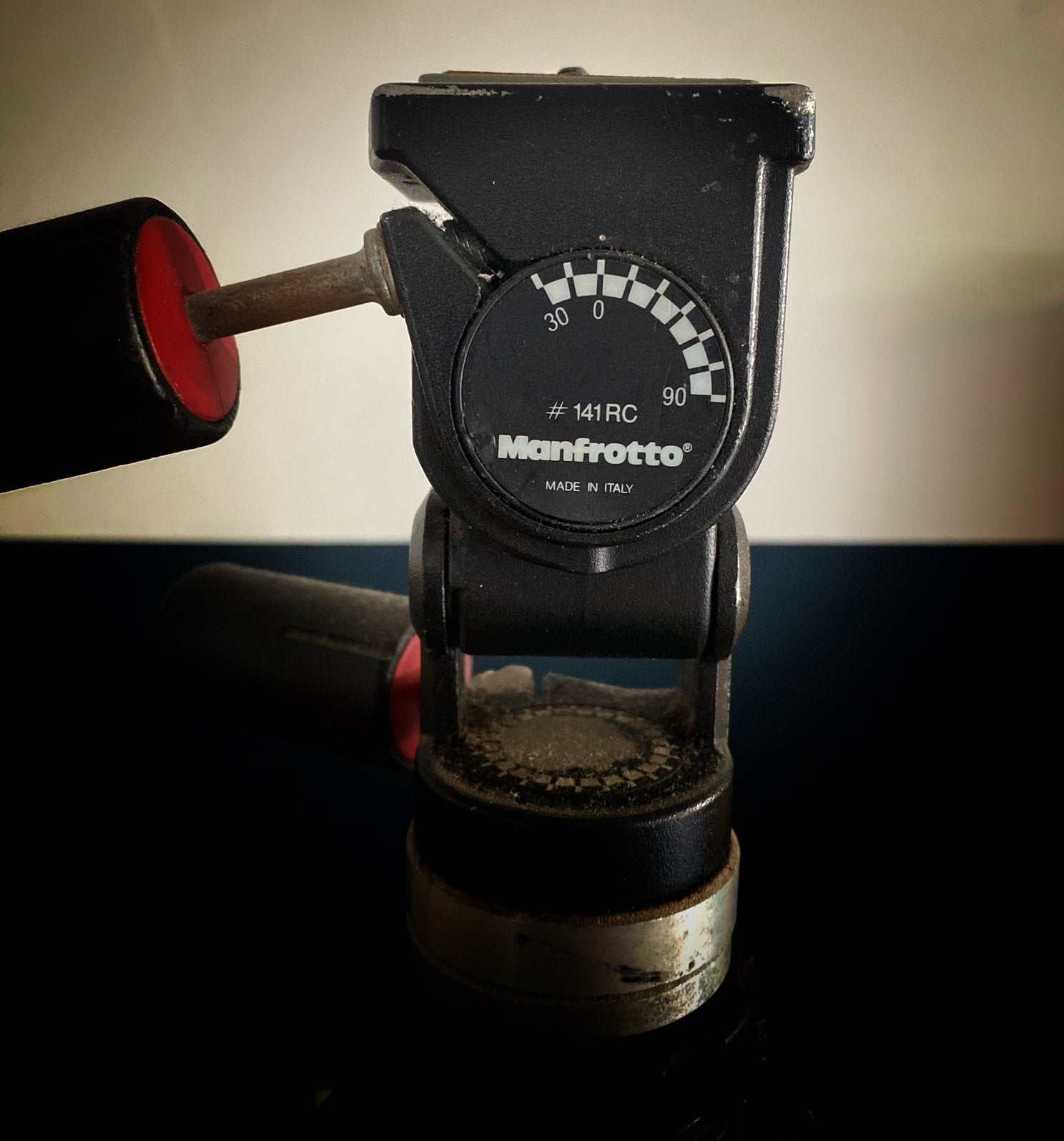 Manfrotto tripod, Ophalen, Driepoot