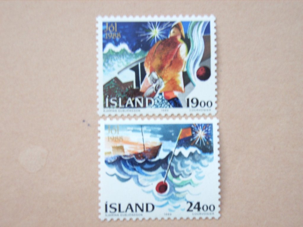 KZ   IJsland 695-696 Pf, Postzegels en Munten, Ophalen of Verzenden, IJsland, Postfris
