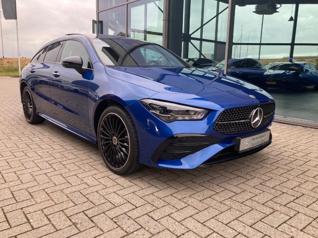 Mercedes-Benz CLA 250e AMG/Pano/Distro/Keyless/Memo/HU 2024, CLA, Blauw, 163 pk, Plug-in hybride