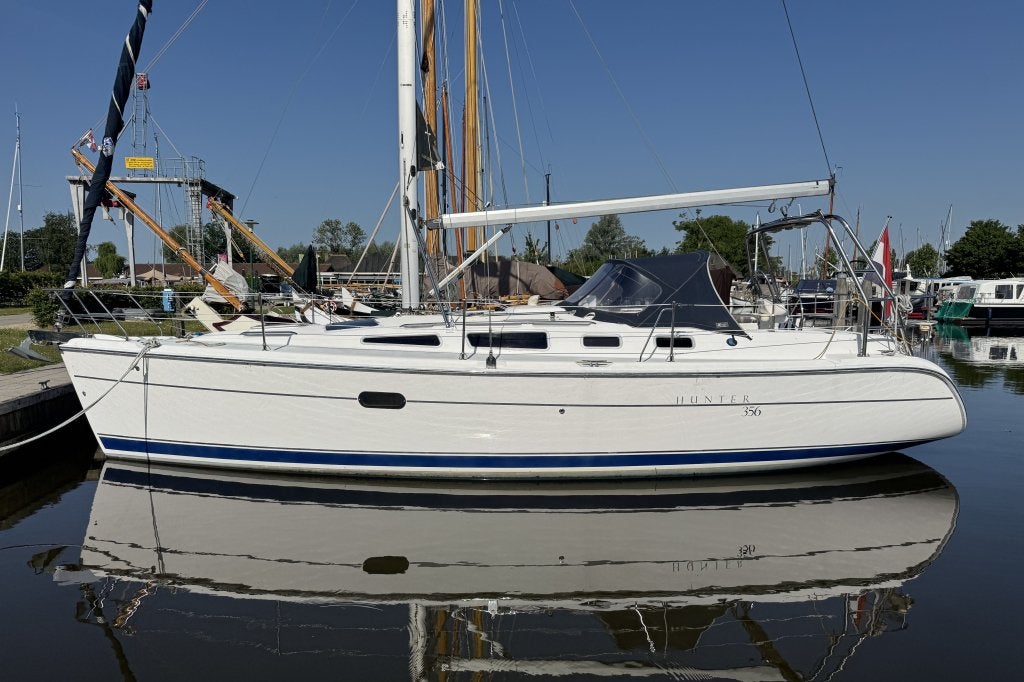 Hunter 356 met vleugel-kiel 1.52 meter Hunter - Bavaria 36, Watersport en Boten, Overige merken, Gebruikt, 11 m, 1.95 meter