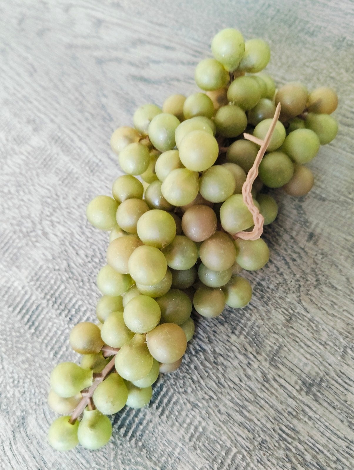Vintage decoratieve druiventros met kleine druifjes, Ophalen of Verzenden