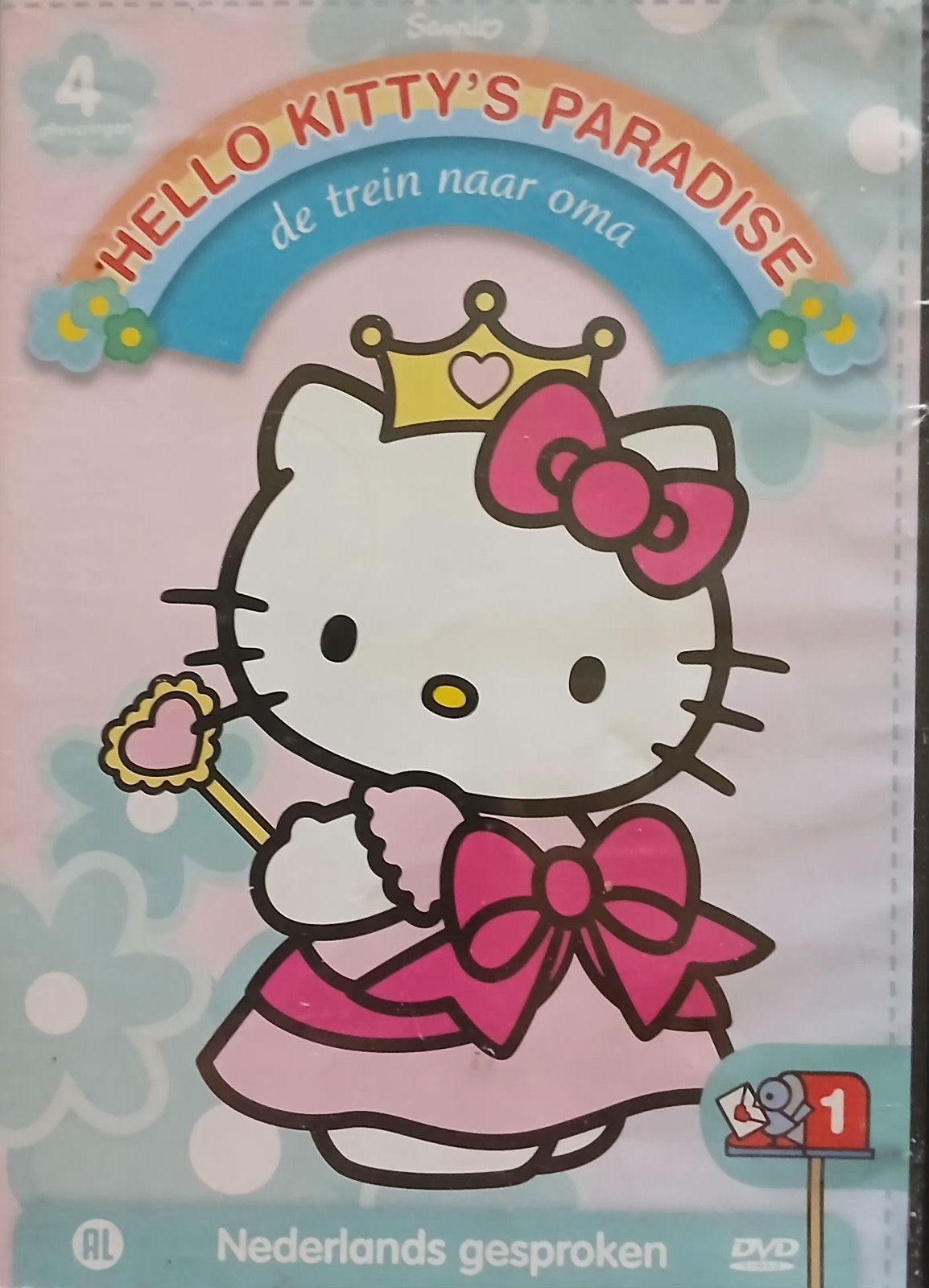 Hello kitty dvd.s 5 stuks zie foto.pakket 409, Alle leeftijden, Ophalen of Verzenden, Zo goed als nieuw