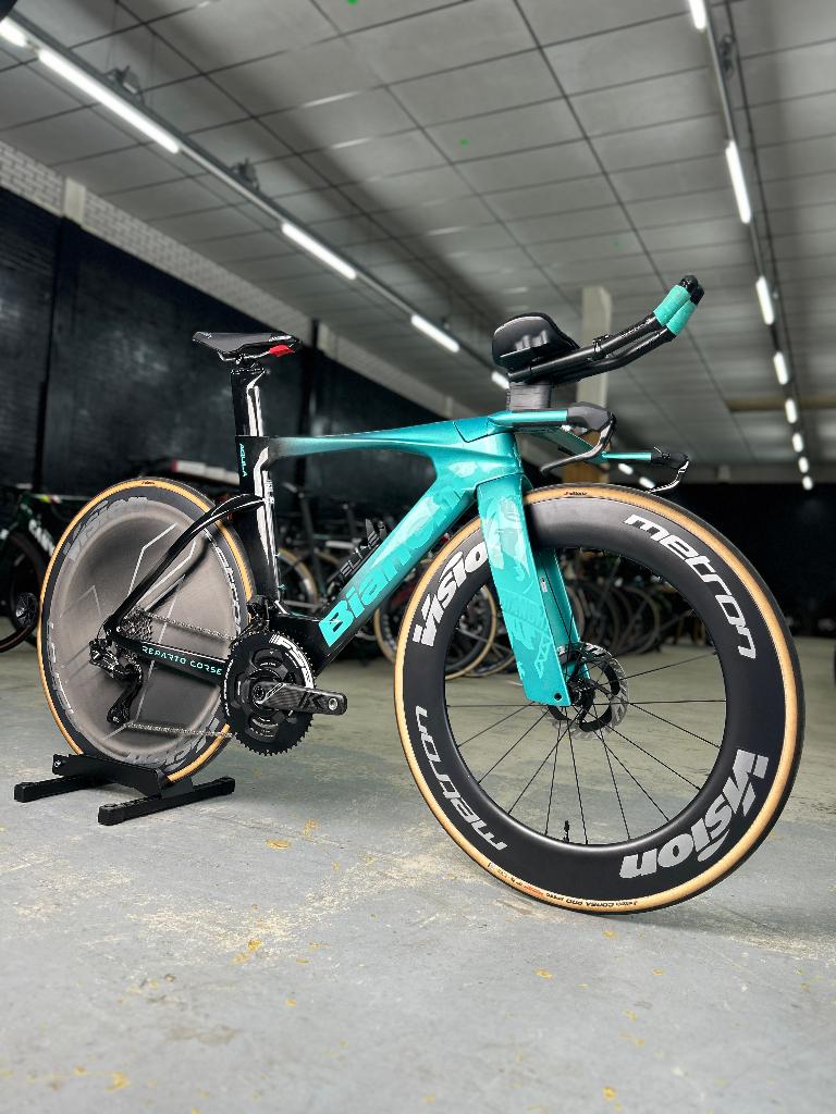 Bianchi Aquila RC Disc Di2 Carbon TT, Ophalen, Zo goed als nieuw, Overige typen