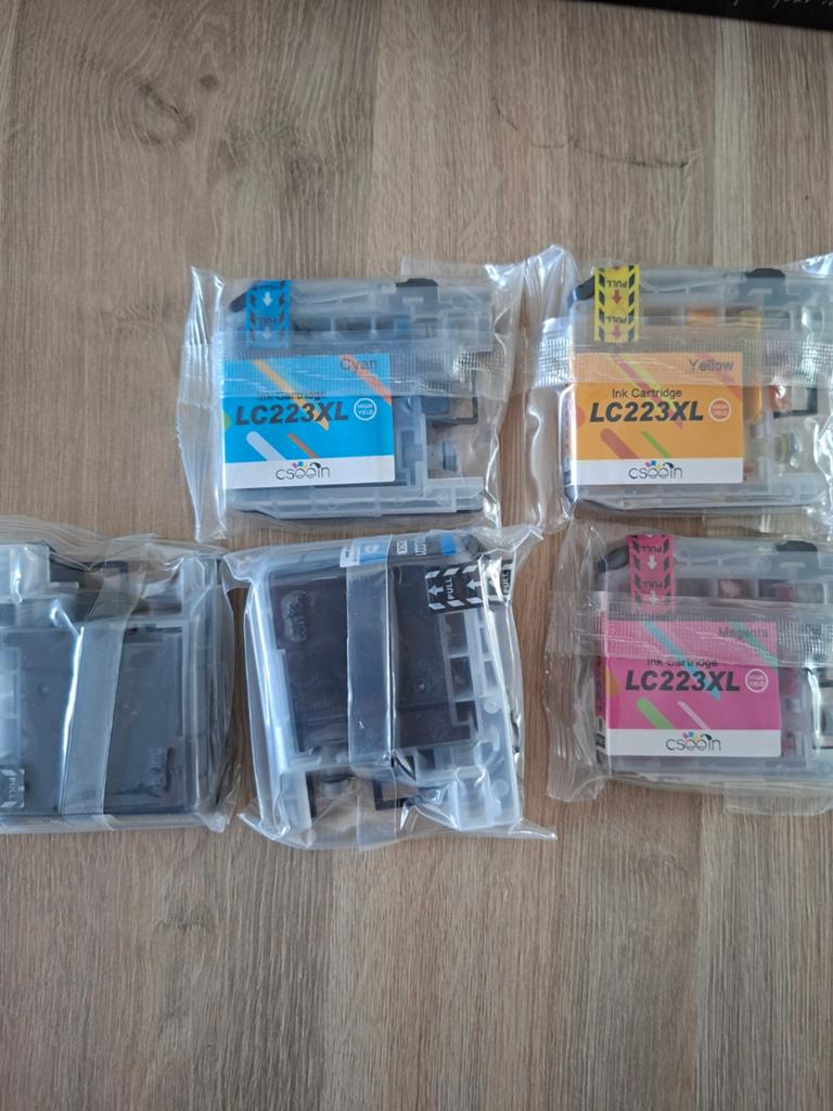 Cseoin LC223XL Inktcartridges - Complete Set, Computers en Software, Printerbenodigdheden, Nieuw, Cartridge, Ophalen