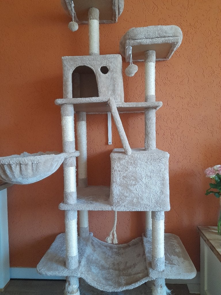 Krabpaal/meubel, Dieren en Toebehoren, Ophalen, Gebruikt, Krabpaal