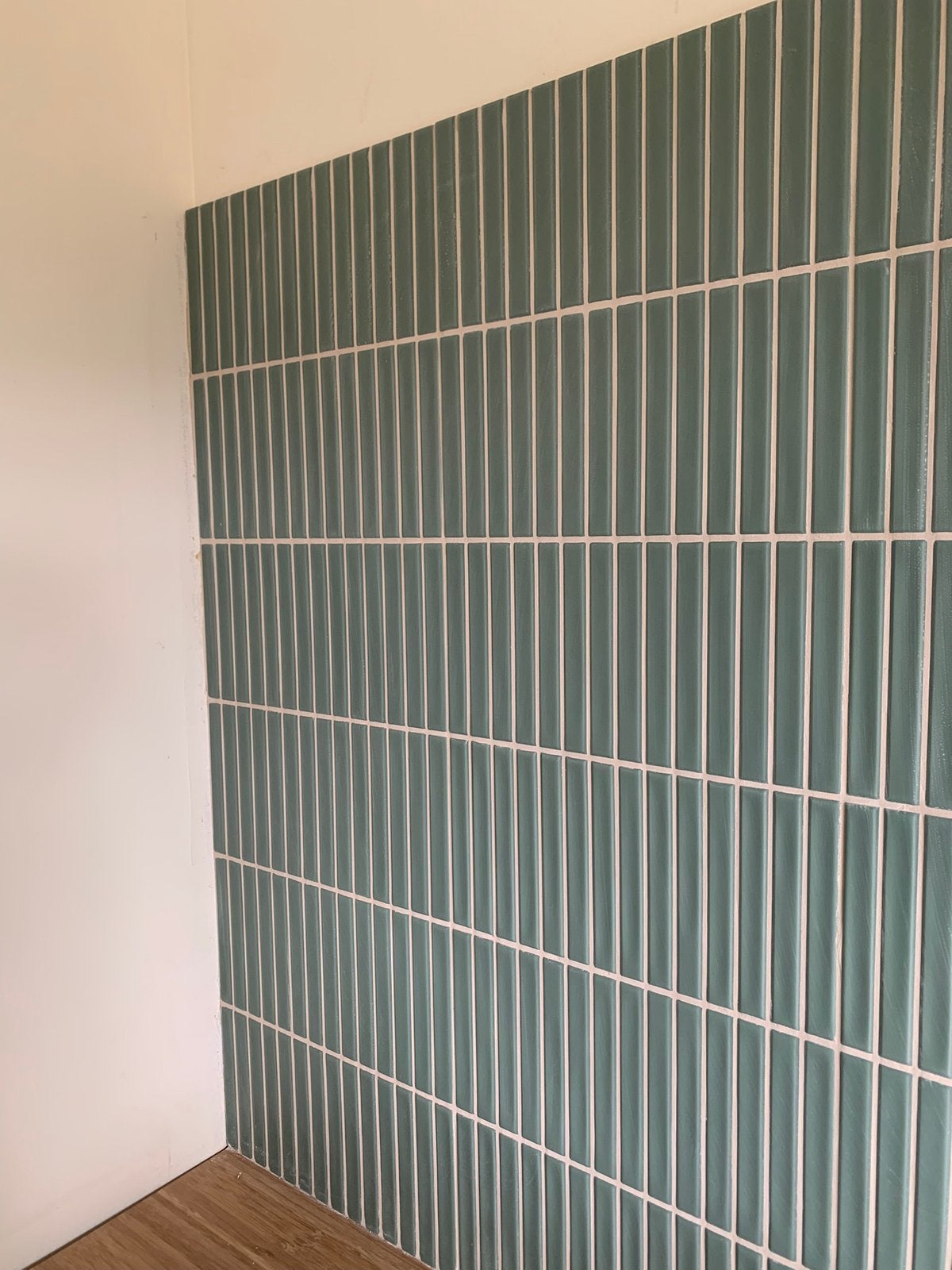 WOW kitkat tegels sage, Ophalen, Minder dan 20 cm, Zo goed als nieuw, Minder dan 5 m²