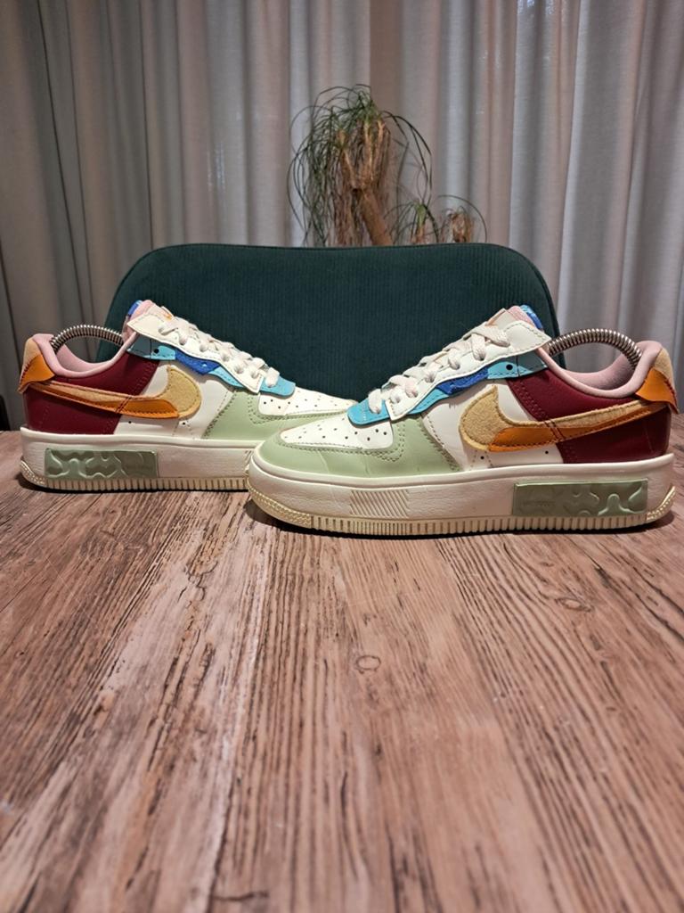Nike Air Force 1 Fontanka Premium 'St Petersburg Raves' 36, Wit, Nike, Ophalen of Verzenden, Sneakers of Gympen