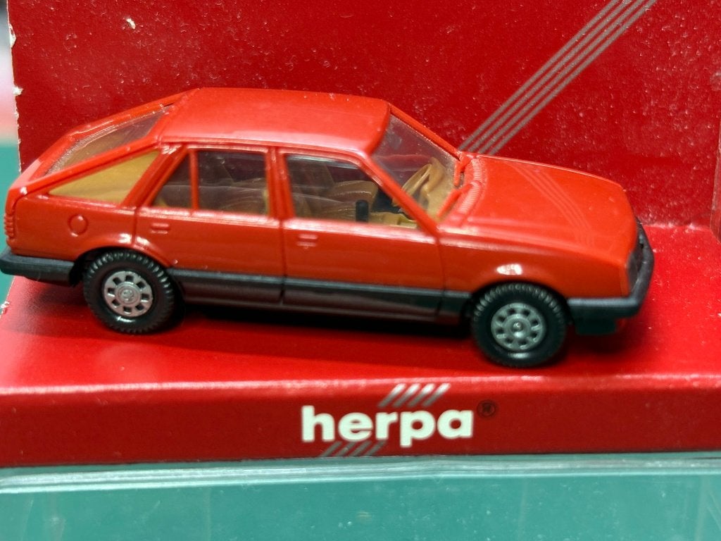 Herpa Opel Ascona IMG7126/7, Hobby en Vrije tijd, Modelauto's | 1:87, Ophalen of Verzenden, Zo goed als nieuw, Auto, Herpa