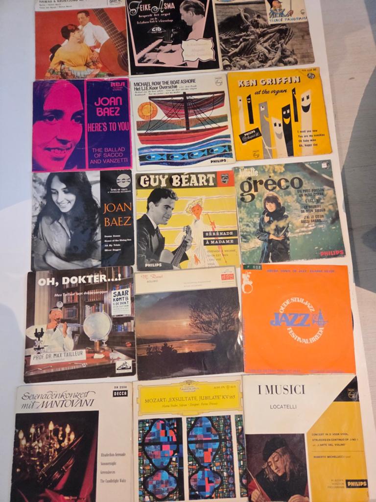 Vinyl singles  ( klassiek  +/- 100 stuks ), Cd's en Dvd's, Ophalen of Verzenden, Gebruikt, Klassiek